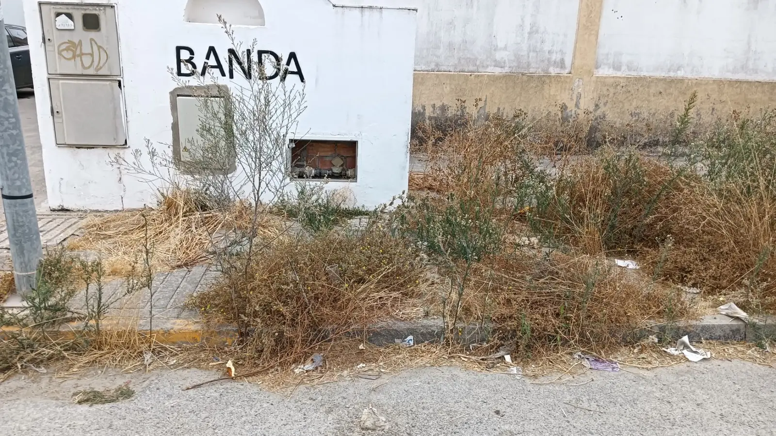 Fotografía de la incidencia: Años de abandono de los polígonos industriales